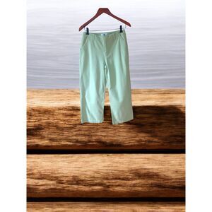 Gap High Rise Wide Leg Cropped Mint Green Jeans - Pastel Trend - Size 2